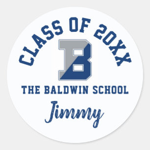 Graduation Stickers The Baldwin School, Custom