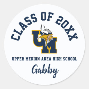 Graduation Stickers Upper Merion High School