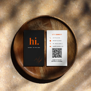 Graduation Student School Networking Modern  Business Card