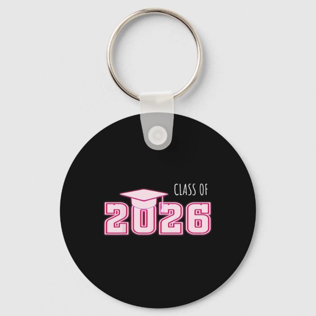 Graduation Stuff For Senior 2026 Stuff Retro Cl Of Key Ring (Front)