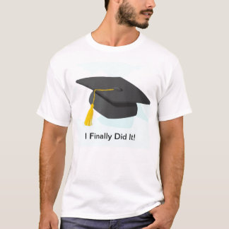 Graduation t-shirt for him with cap!