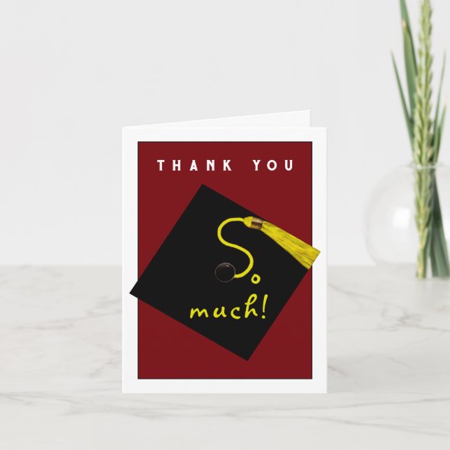 Graduation Thank You Card (Front)