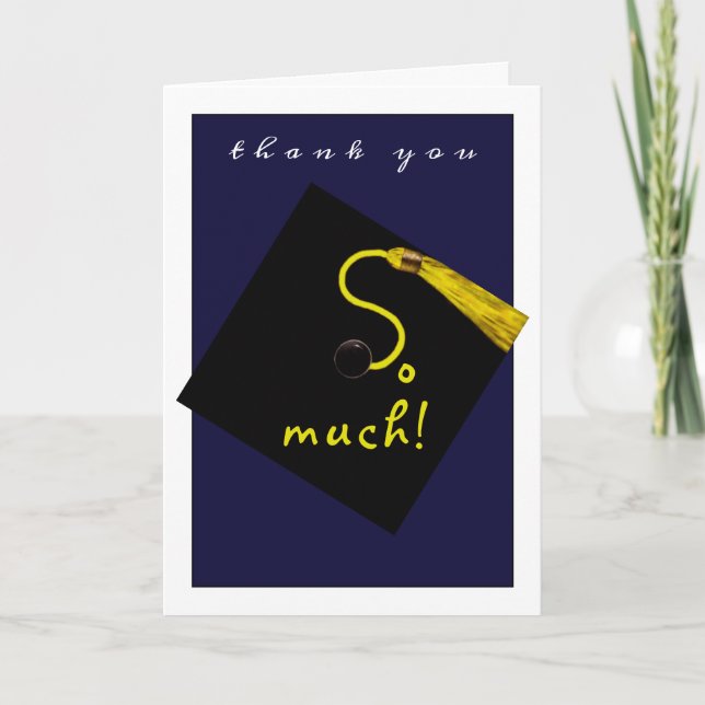 Graduation Thank You Card (Front)