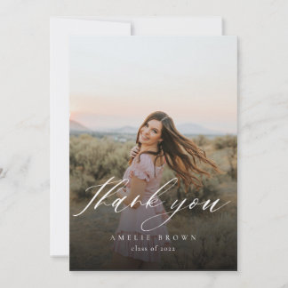 Graduation Thank You Card
