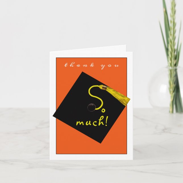 Graduation Thank You Card (Front)