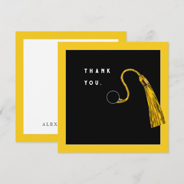 Graduation Thank You Cards (Front/Back)