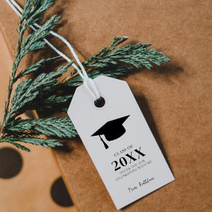 Graduation Thank you Grad Party Favour High School Gift Tags