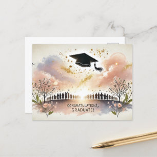 Graduation Thank You Postcard