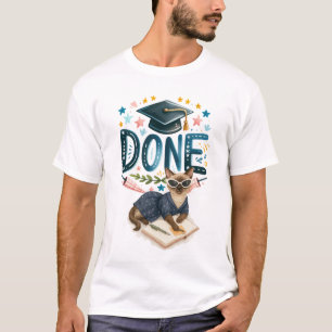 Graduation themed for Cat lovers T-Shirt