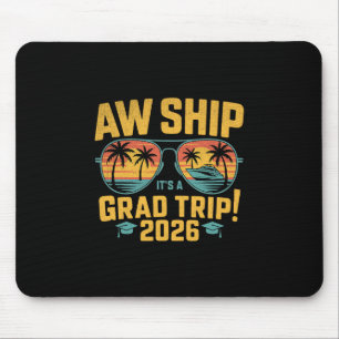 Graduation Trip Cruise 2026 Ship Senior Matching C Mouse Pad