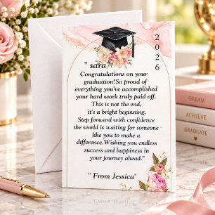 Graduation- Universal Design for all ages Invitation