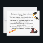 Graduation- Universal Design for all ages Postcard<br><div class="desc">uplift. Featuring an elegant and powerful message, this card honors the hard work, dreams, and bright future of every graduate. Perfect for high school, college, or university grads, it’s a meaningful keepsake they’ll cherish forever. Whether you're congratulating a friend, child, sibling, or student, this card is a thoughtful way to...</div>