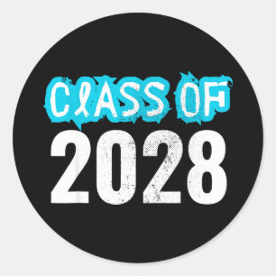 Graduation university elementary or high schoolGra Classic Round Sticker