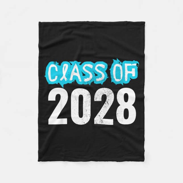 Graduation university elementary or high schoolGra Fleece Blanket (Front)