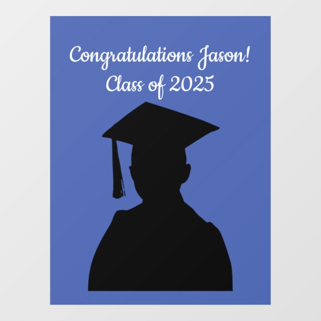 Graduation Window Cling (Sheet)