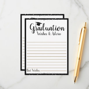 Graduation Wishes and Words of Advice