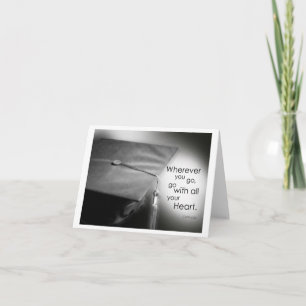 Graduation wishes card