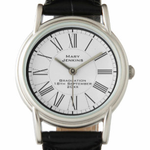 Graduation with Name and Date Watch