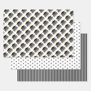 Graduation Wrapping Paper Sheets