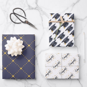 Graduation Wrapping Paper Sheets