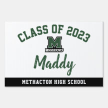 Graduation Yard Sign Methacton High School, Lawn