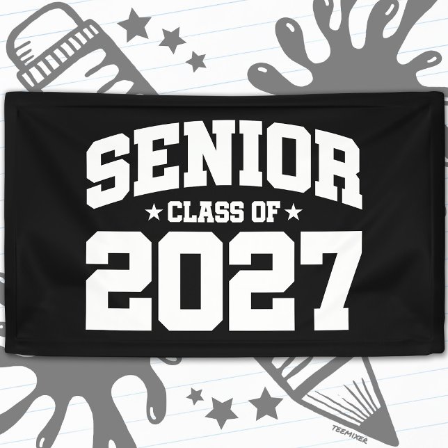 Graduation Year School Pride Senior Class of 2027 Banner (Creator Uploaded)