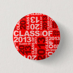 Graduations Class Of 2013 Red Button