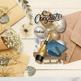 Graducation Card Acrylic Invitations