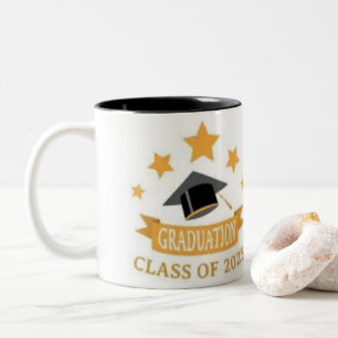 Gradution Class Of 2025 Two-Tone Coffee Mug
