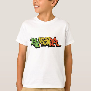 Graf Rasta Shirt with Reggae Colours