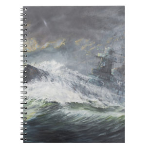 Graf Spee enters the Indian Ocean 3rd November Spiral Notebook