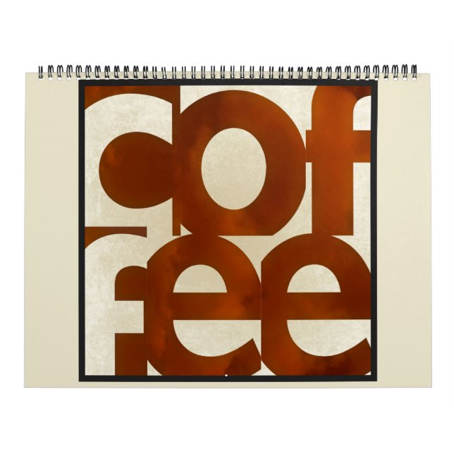 Graffi*tee Studios Coffee Lover's Dream Calendar (Cover)