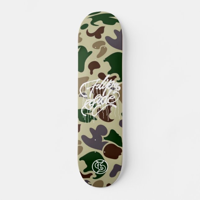 GRAFFIT DRIPPING PAINT SKATEBOARD (Front)