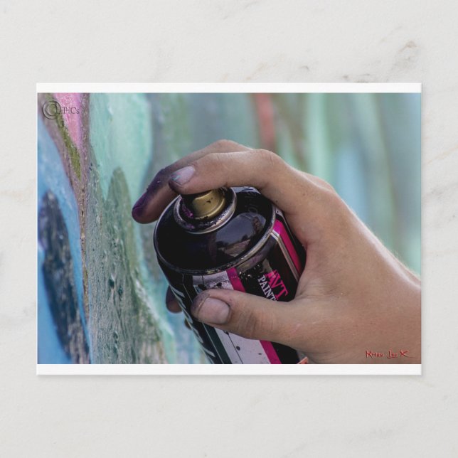 Graffiti 002 postcard (Front)