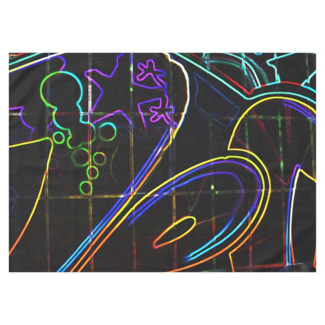 Graffiti 10 60x84 tccnm tablecloth (Front (Horizontal))