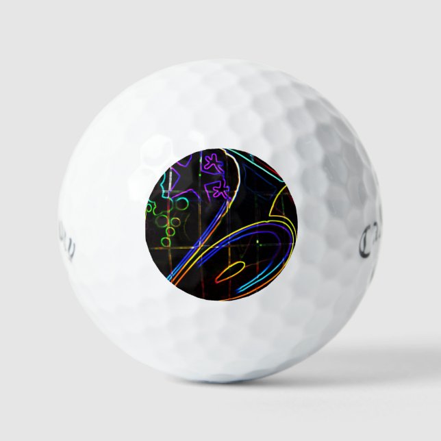 Graffiti 10 css gbcnm golf balls (Front)