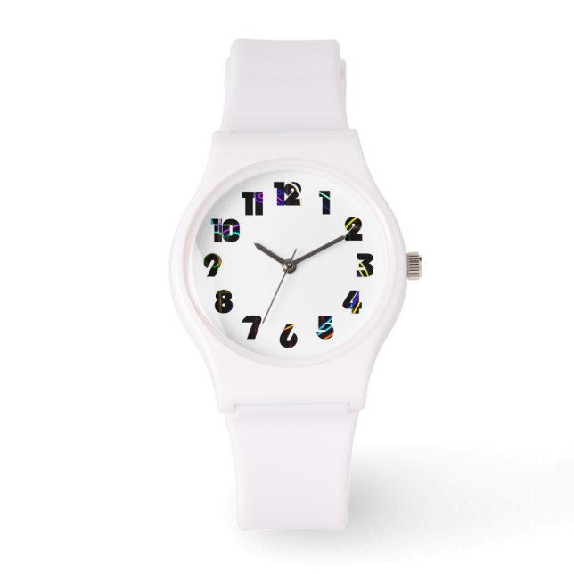 Graffiti 10 Number Overlay wam Watch (Front)