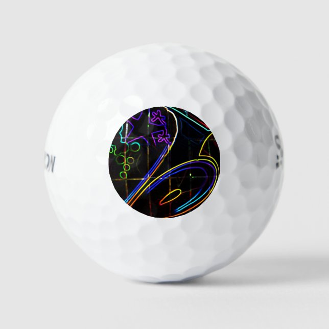 Graffiti 10 ssf gbcnm golf balls (Front)