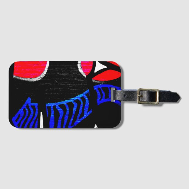 Graffiti 11 bc ltcna luggage tag (Front Horizontal)