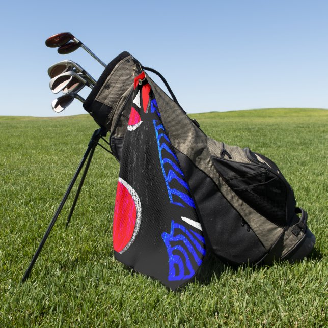 Graffiti 11 gtcna golf towel (Green)