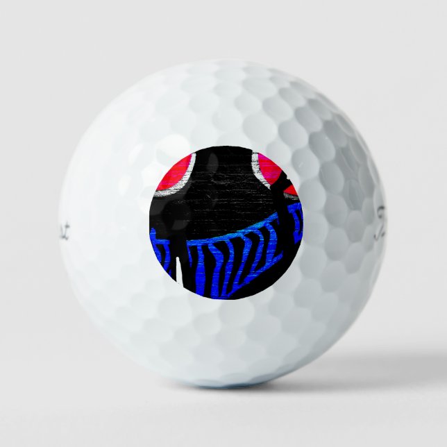 Graffiti 11 tpv1 gbcna golf balls (Front)