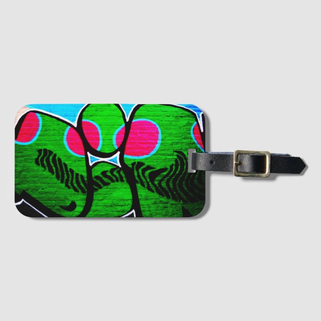 Graffiti 12 bc ltcna luggage tag (Front Horizontal)
