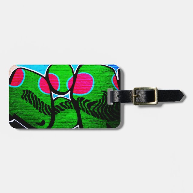 Graffiti 12 cd ltcna luggage tag (Front Horizontal)