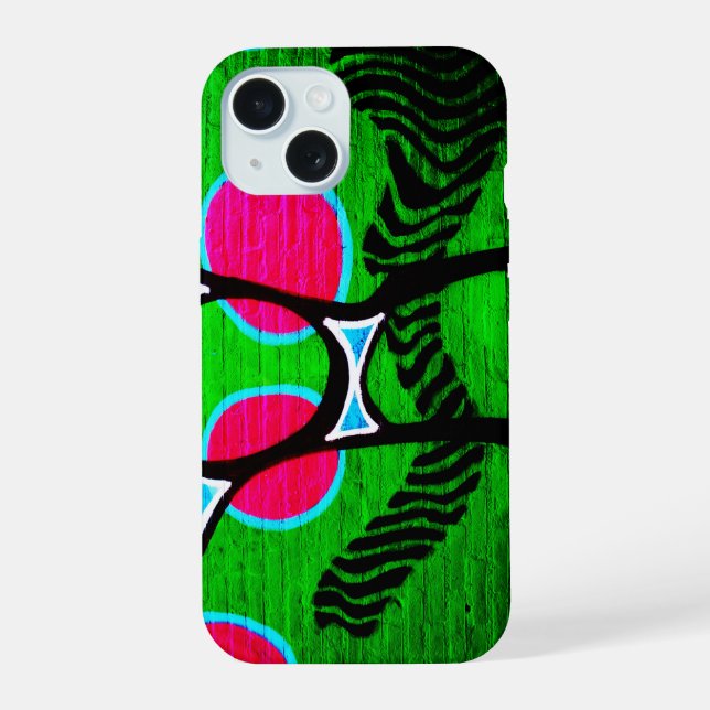 Graffiti 12 iphm iPhone 15 case (Back)