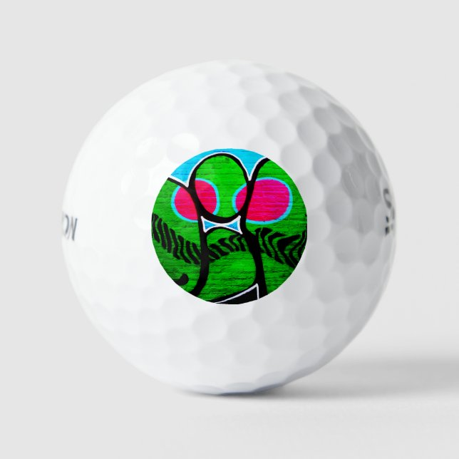 Graffiti 12 ssf gbcna golf balls (Front)