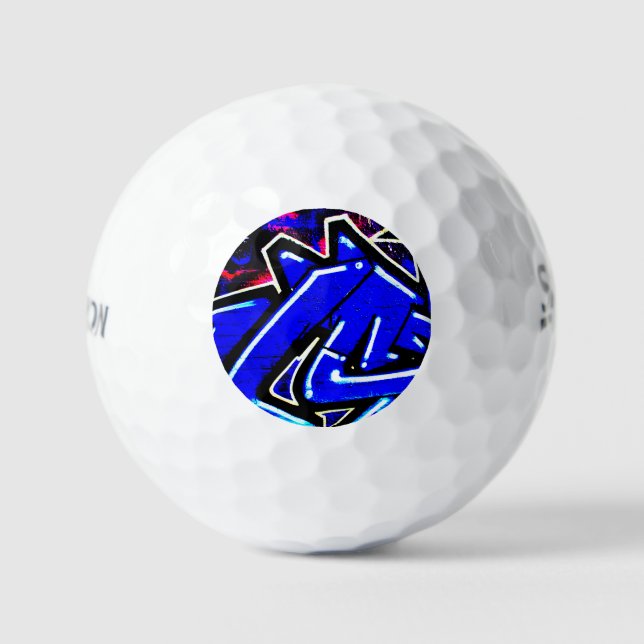 Graffiti 13 ssf gbcnm golf balls (Front)
