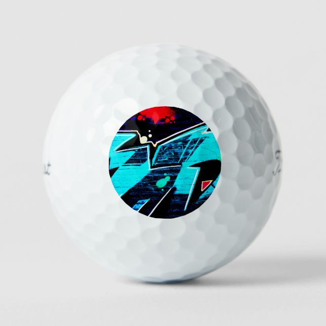 Graffiti 14 tpv1 gbcnm golf balls (Front)