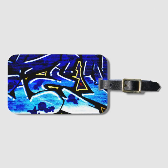 Graffiti 15 bc ltcna luggage tag (Front Horizontal)