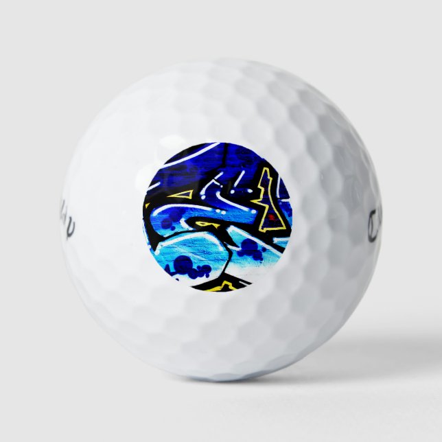 Graffiti 15 cwb gbcna golf balls (Front)