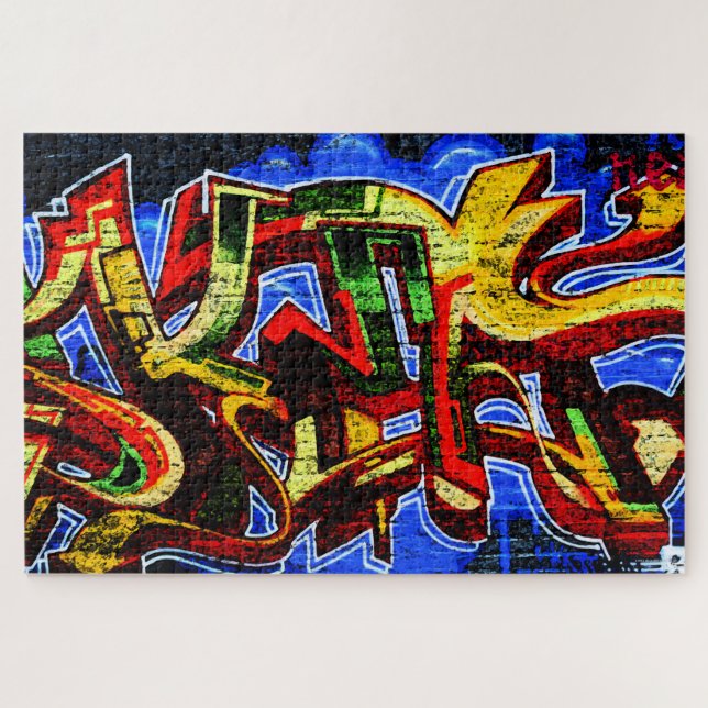 Graffiti 17 20x30 1014pc jpcnm jigsaw puzzle (Horizontal)